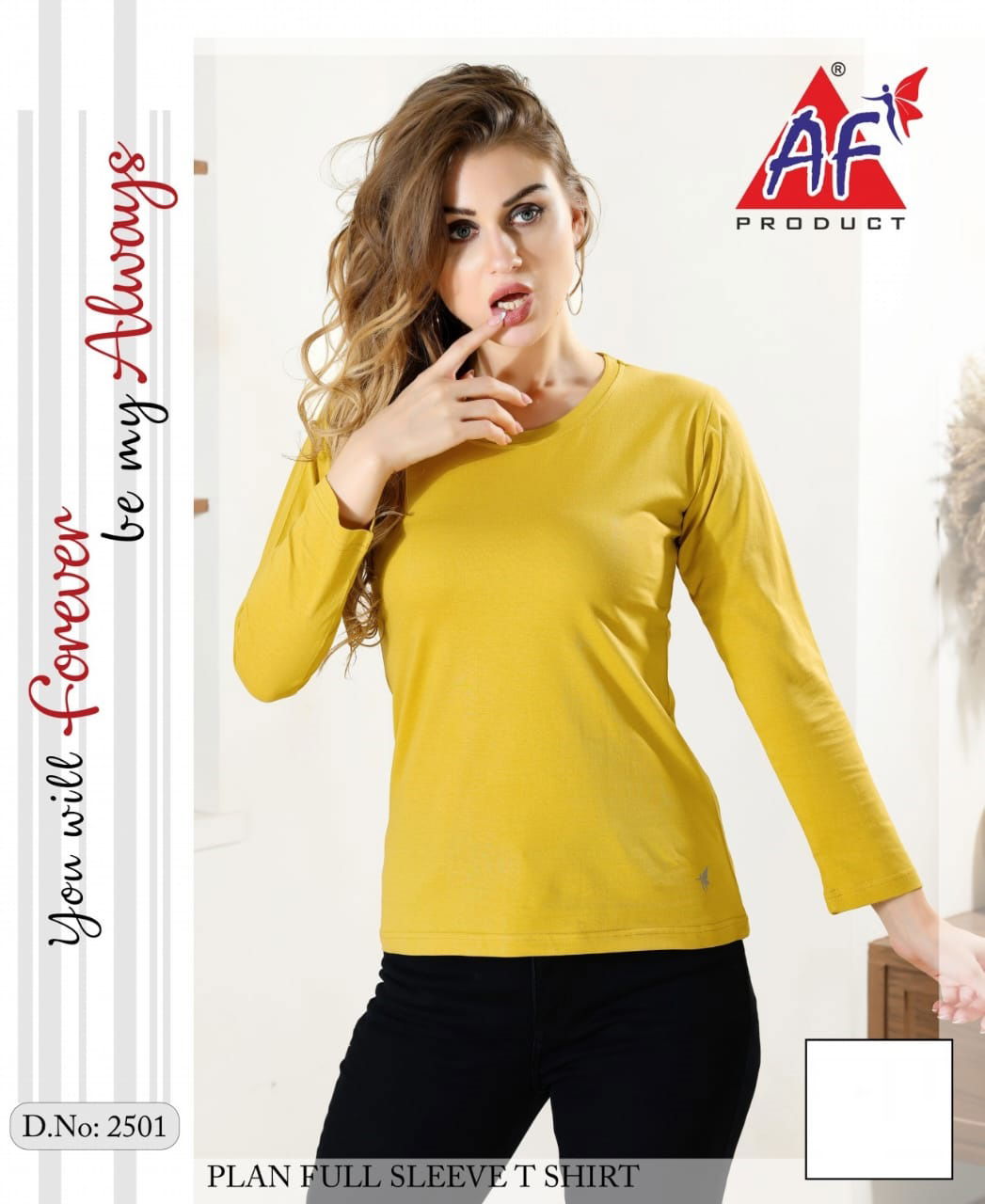 AF Product Hosiery Cotton Ladies Top Catalog